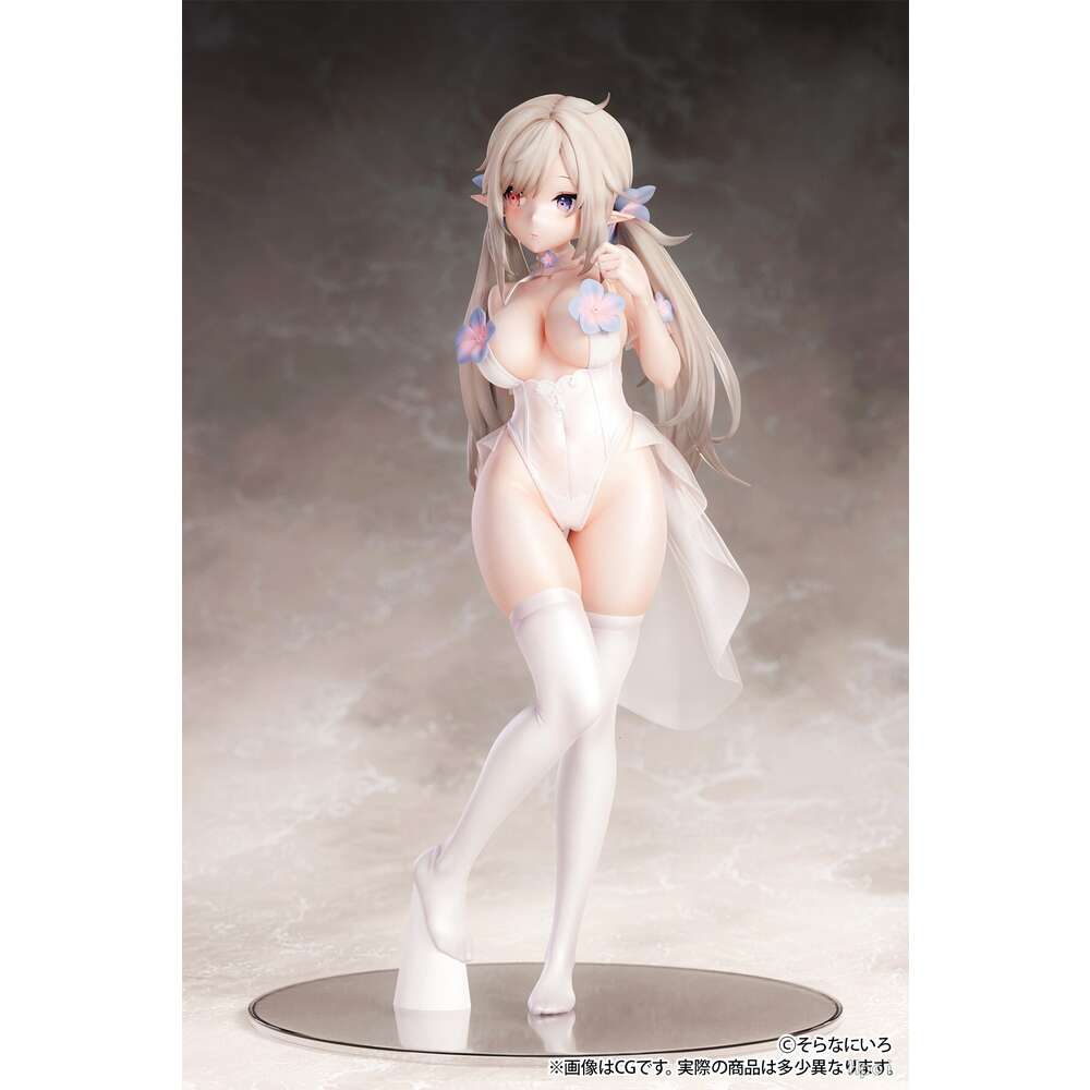 Finger Toys 260mm Nsfw Insight Pure White Erof Sexy Nude Girl 1/6 Pvc Action Figure Toys Adult Collection Statue Figurine Model Doll Gifts