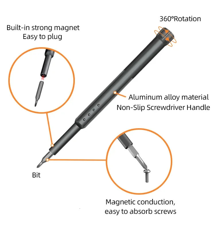 Screwdrivers Screwdriver Set Precision Magnetic Screw Driver Bits 8 32 43 in 1 Mini Repair Tool for Home Appliances Phone Watches 231016