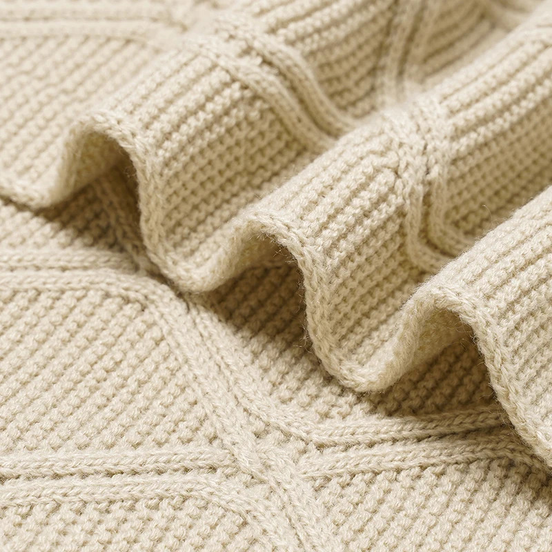 Quilts Baby Blankets Breathable born Gender Netural Knitted Stroller Bassinet Carseat Crib Cellular 100*80cm Toddler Boy Girl Quilts 231017