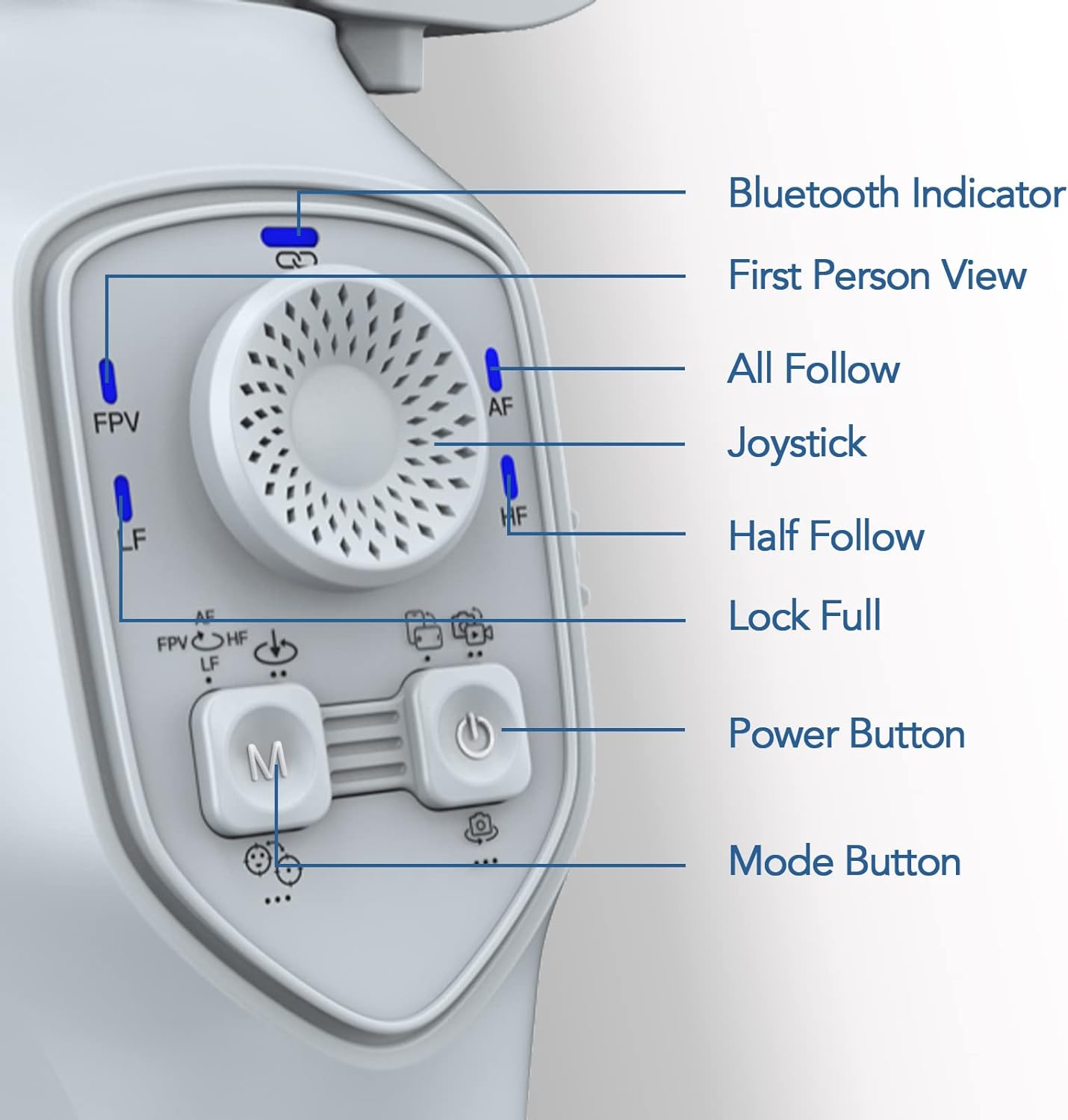 Portable Gimbal stabilizer 3-Axis Phone Gimbal Cell Phone Stabilizer Foldable with Face/Object Tracking Vlogging L7C Pro for Video Recording Gopro Spo