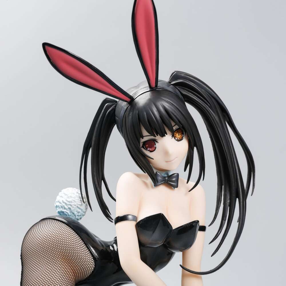 Finger Toys Freeing B-style Date A Live Iii Tokisaki Kurumi 1/4 Bunny Ver Pvc Action Figure Toy Adults Collection Hentai Model Doll Gifts