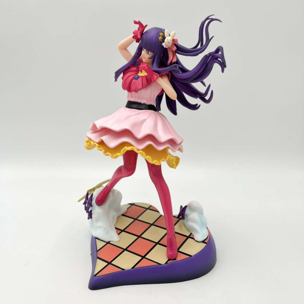 Finger Toys 21cm Oshi No Ko Ai Hoshino Anime Girl Figure Hoshino Ai Action Figure Scene Ornaments Adult Collectible Statue Model Doll Toys