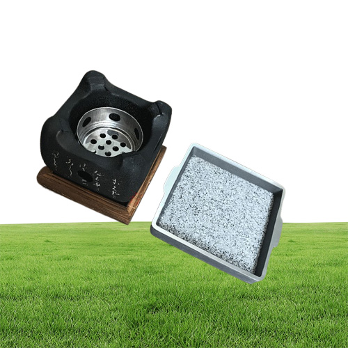 Mini square rock barbecue pan Japanese text barbecue grills BBQ on table Teppanyaki steak plate high temperature stone plate 03224597168