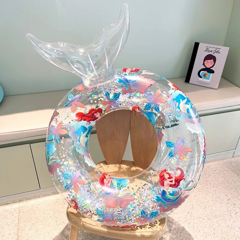 Inflatable Floats Tubes Mermaid Swim Ring for Children Pool Float Inflatable Swimming Float Tube Kids Summer Accessories for Beach Party Toys 231017