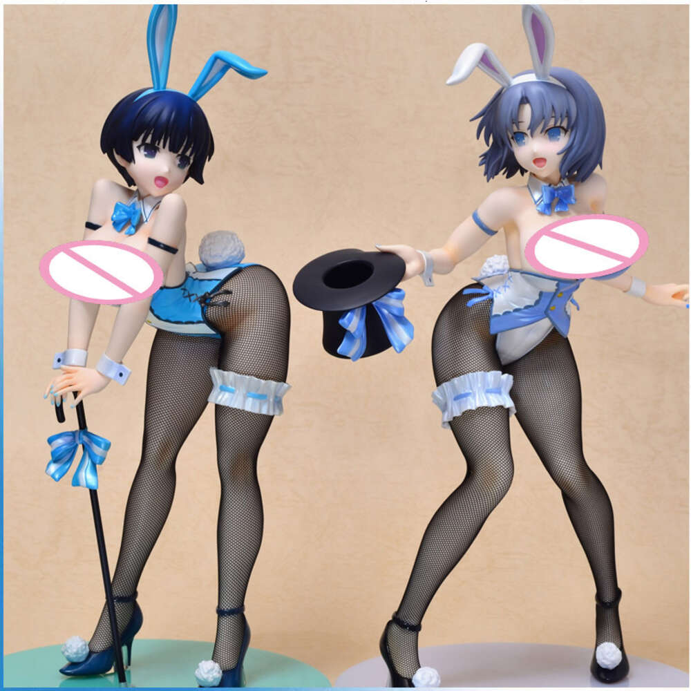 Finger Toys 40cm Freeing B-style Shinobi Master Senran Kagura: New Link Yumi Bunny Ver 1/4 Pvc Action Figure Toys Hentai Model Doll Gift