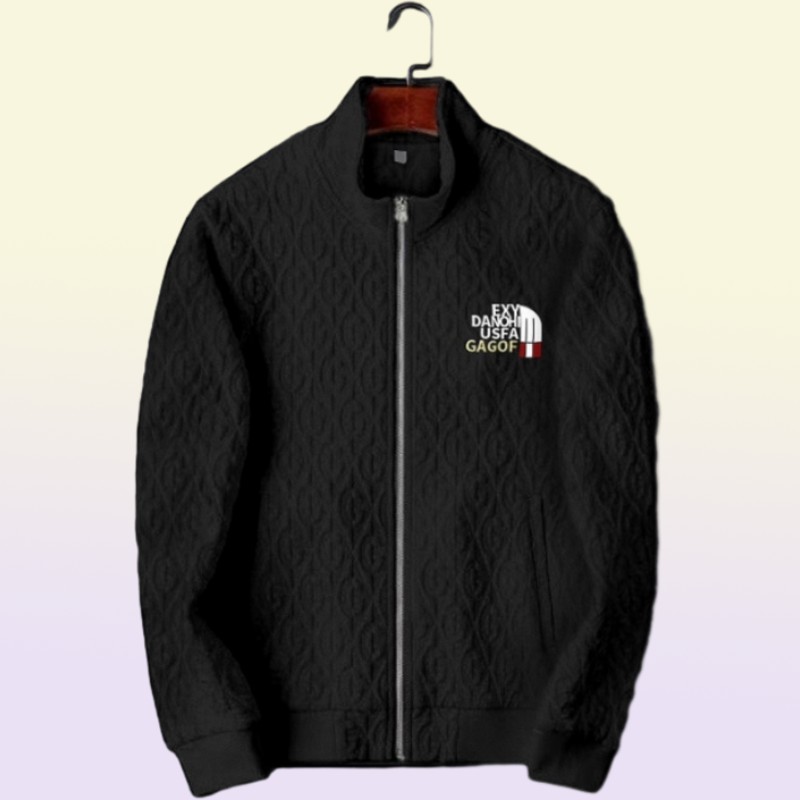 Men039s Tracksuits Casual Suit Spring And Autumn Light Luxury Coat Fashion Embroidered Jacket Trousers Two Piece