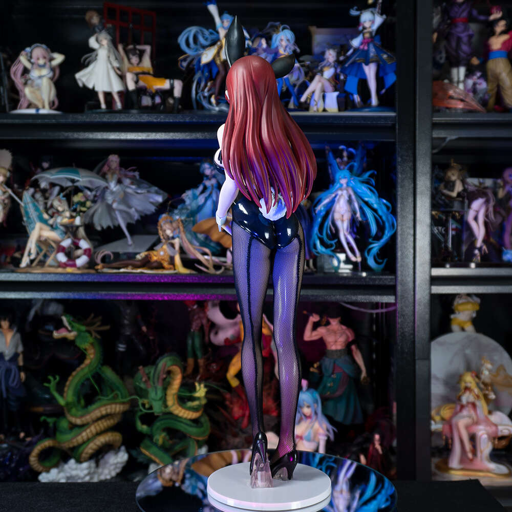 Finger Toys 48cm Freeing B-style Anime Fairy Tail Erza Scarlet Bunny Ver 1/4 Pvc Action Figure Adults Collection Model Toy Doll Gifts