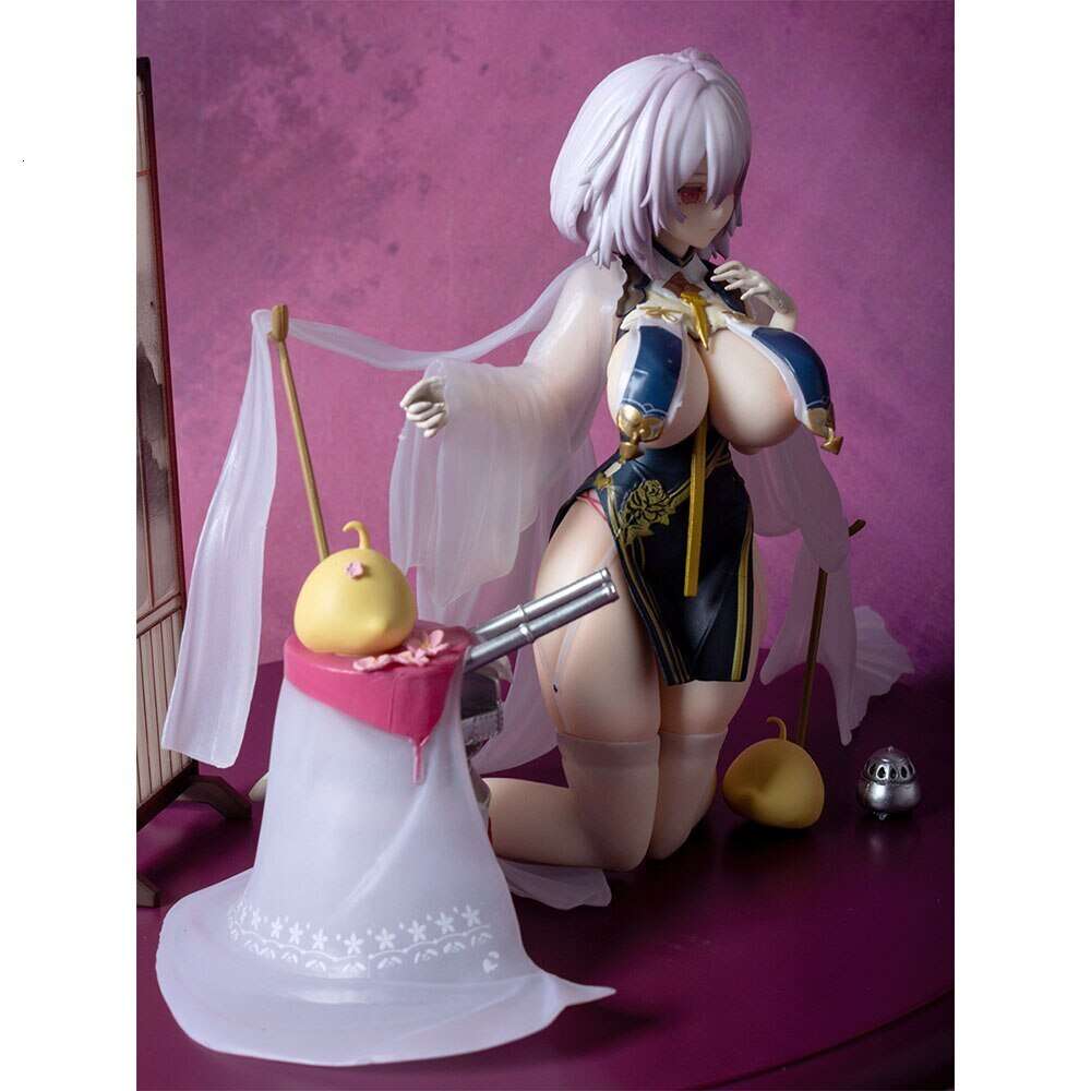 Finger Toys Hot Animation Game Azur Lane Sirius Blue Waves and Clouds Ver. 1/7 Complete Figure Adult Collection Model Toys Anime Figures