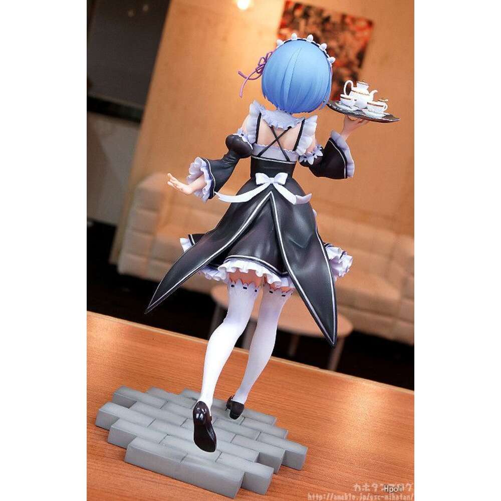 Finger Toys 225mm Anime Figure Re:zero -starting Life in Another World Rem 1/7 Statue Pvc Action Figures Collection Model Toys Doll Gifts
