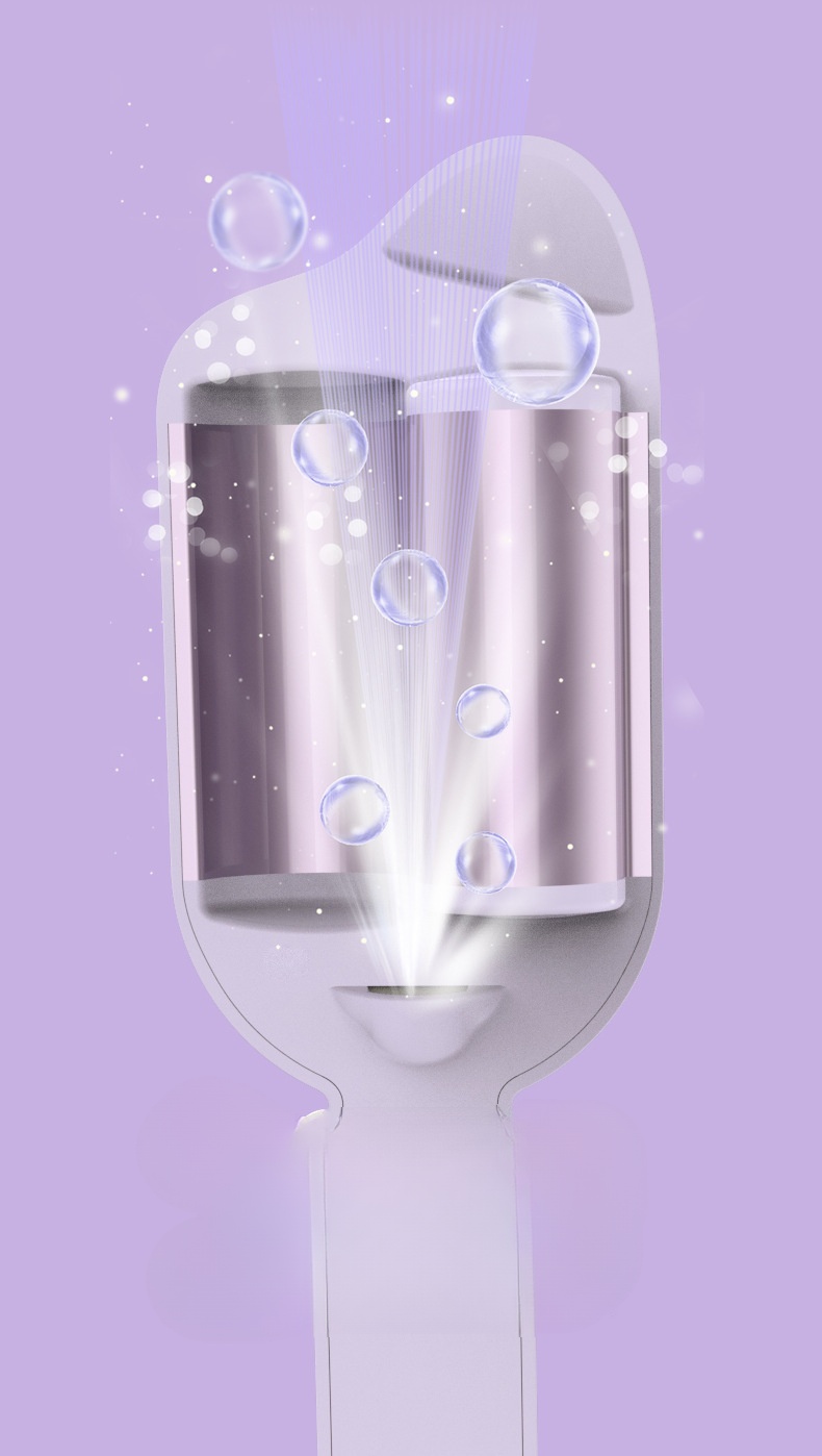 Cat claw French egg roll Curling iron large egg roll artifact water ripple 36mm sheep roll splint Tik Tok with easy curly hair and straight hair dual 