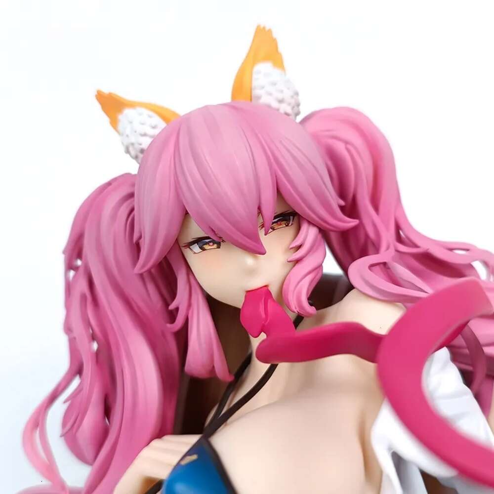 Finger Toys Xinhao Original Anime Fate/extella Tamamo No Mae Uniform Sexy Girl Pvc Action Figure Hentai Toy Adult Collection Model Doll 14cm