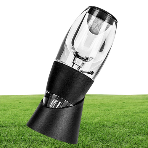 Red Wine Aerator Filter Bar Tools Magic Quick Decanter Essential Set Sediment Pouch Travel with Retail Box4129439