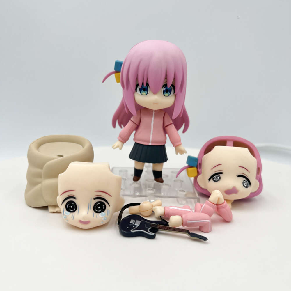 Finger Toys #2069 Bocchi the Rock Hitori Goto Anime Girl Figure Kawaii Pm Bocchi Action Figure Adult Collectible Model Doll Toys Gifts