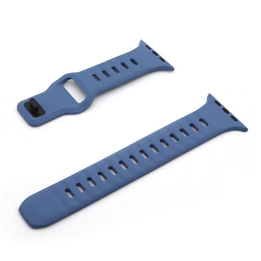 Soft Silicone Waterproof Strap Sport Bands Compatible For Apple Watch Band 38mm 40mm 41mm 42mm 44mm 45mm 49mm free shipping