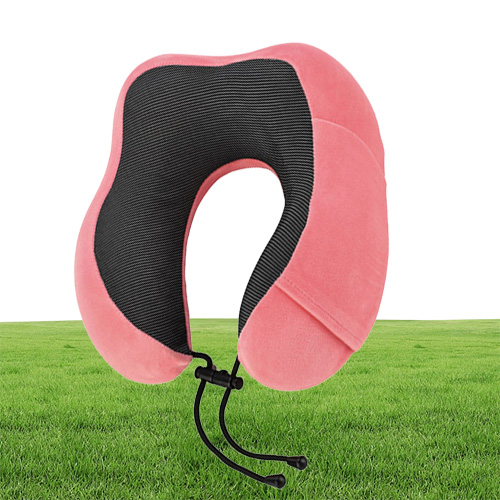 Ushaped memory neck pillow soft travel pillow massage sleep cervical spine health care bedding