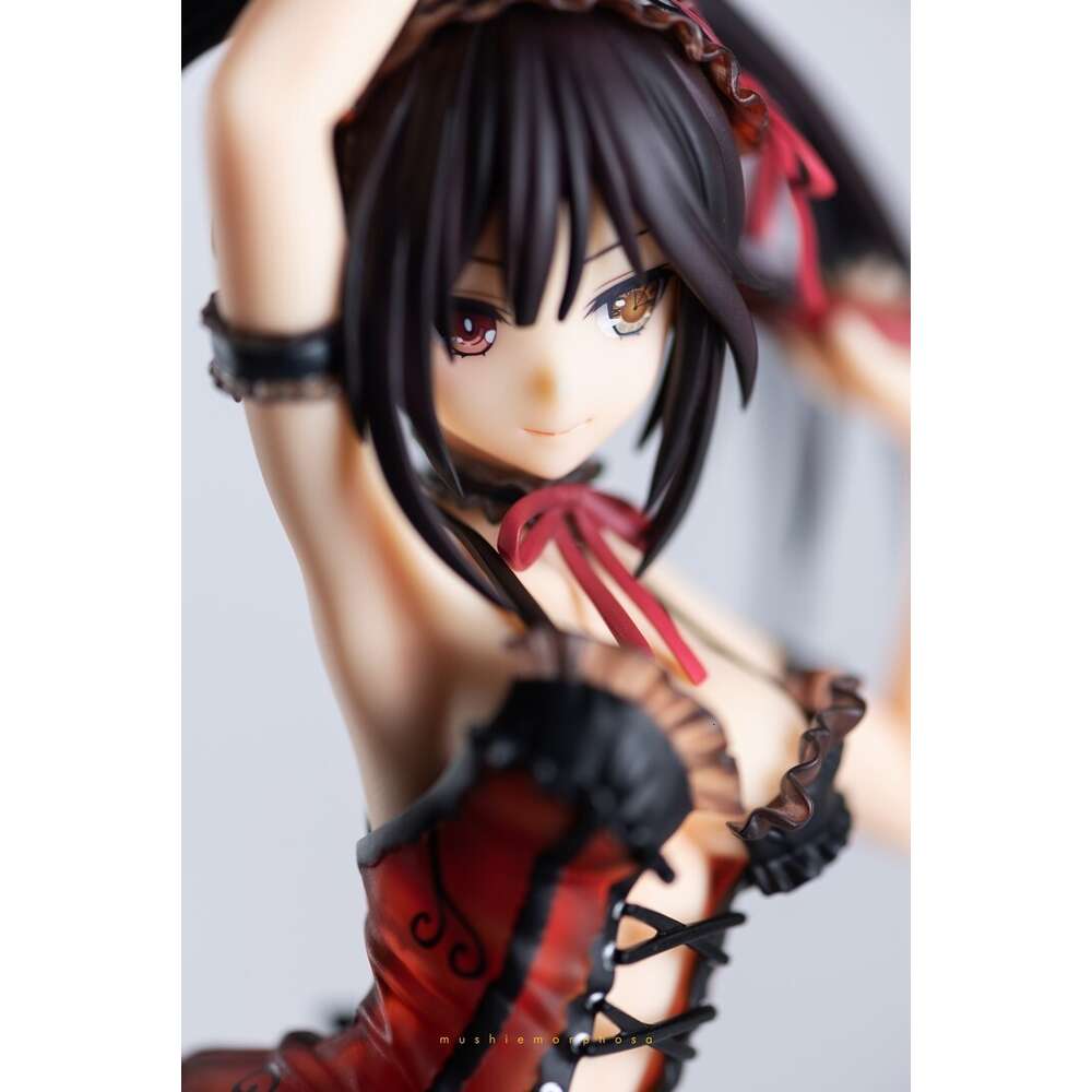 Finger Toys Alphamax Date A Live Tokisaki Kurumi 1/7 Lingerie Ver Pvc Action Figure Toy Adults Collection Hentai Model Doll Gifts