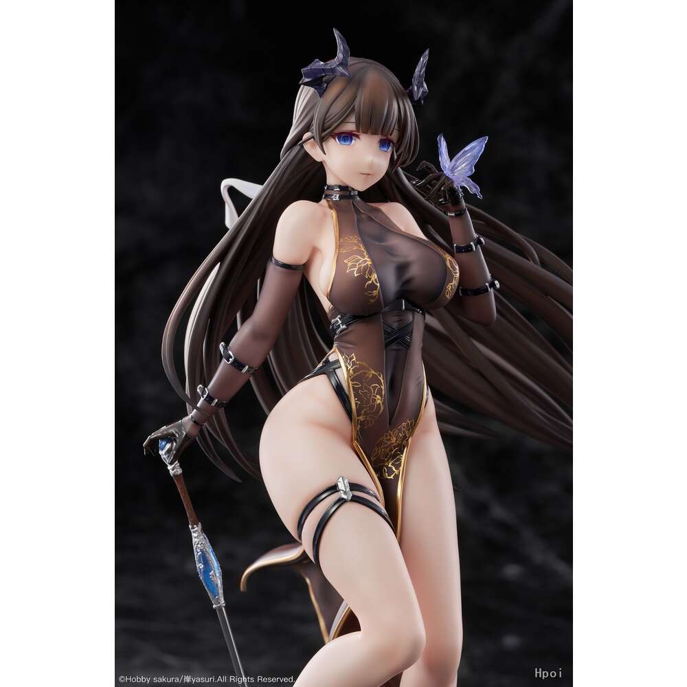 Finger Toys 26cm Lost Order Moen Akuma Ver Anime Sexy Girl Figure Moen Devil Pvc Action Figure Toy Statue Adults Collection Model Doll Gifts