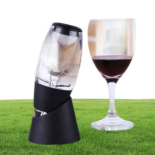 Red Wine Aerator Filter Bar Tools Magic Quick Decanter Essential Set Sediment Pouch Travel with Retail Box4129439