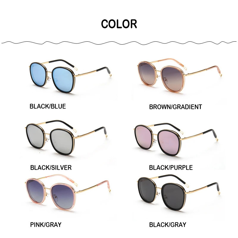 Sunglasses Children Kids Sunglasses Fashion Vintage Boys Girls Baby Sun Glasses UV400 Eyewear Cool Classic Gradient Polarized Lens D3053 231017