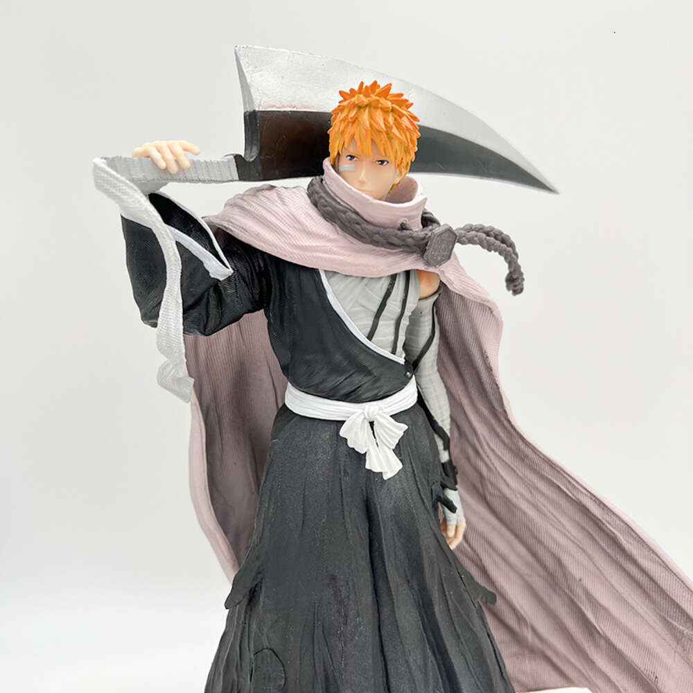 Finger Toys 34cm Bleach Ichigo Kurosaki Anime Figure #991 Kurosaki Ichigo Action Figure Bleach Figurine Collection Model Doll Toys Gifts