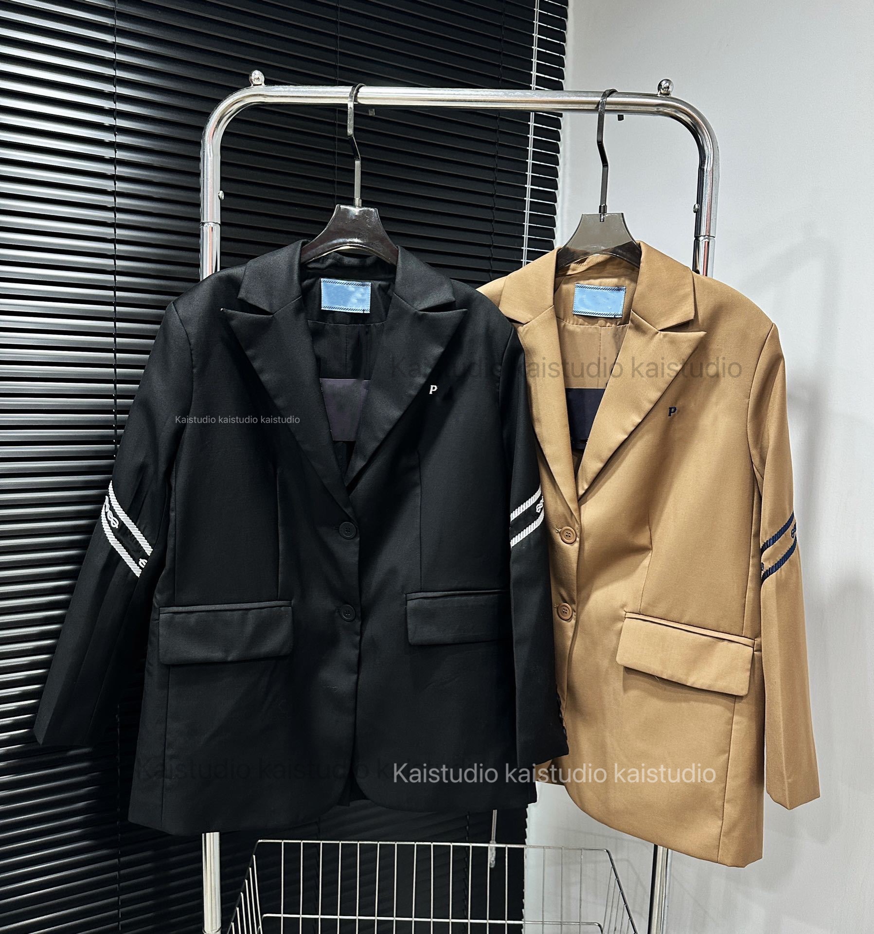 2023 Autumn Design Fashion Embroidery Letter Temperament British Style Versatile Classic Suit Coat