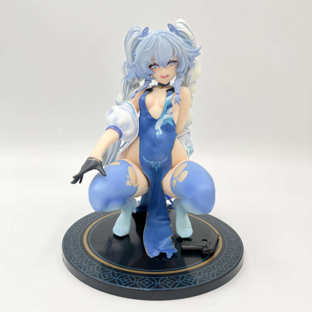 Finger Toys 18cm Girls Frontline Pa-15 Larkspur's Allure Sexy Anime Girl Figure Girls' Frontline Ots-14 Groza Action Figure Model Doll Toys