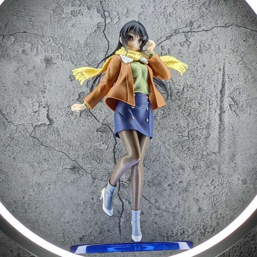 Finger Toys Seishun Buta Yarou Wa Bunny Girl Senpai No Yume Wo Minai Sakurima Mai Coreful Figure Fuyufuku Ver Pvc Action Figure Toy Gifts