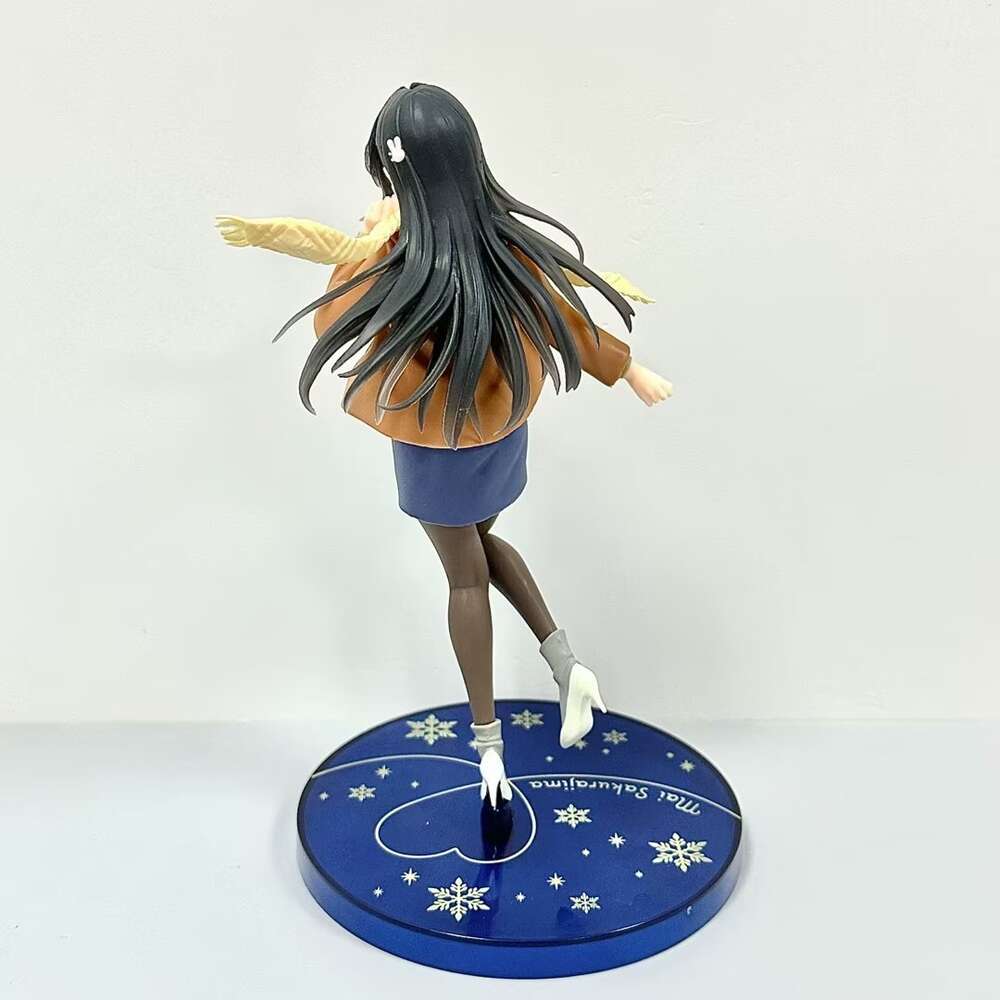Finger Toys Seishun Buta Yarou Wa Bunny Girl Senpai No Yume Wo Minai Sakurima Mai Coreful Figure Fuyufuku Ver Pvc Action Figure Toy Gifts