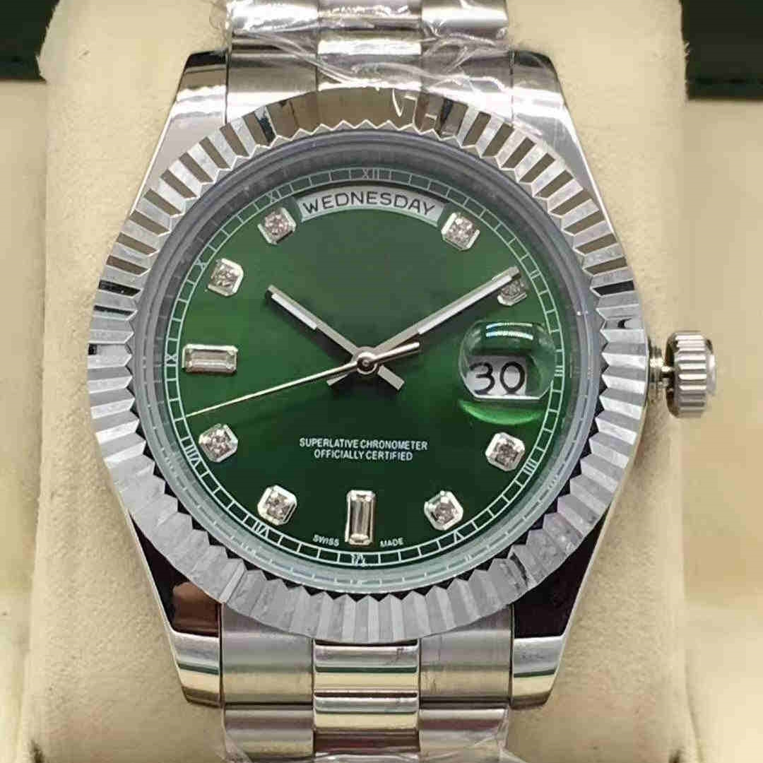 Mens watch Automatic Movement watches high quality 41mm Calendar/Date Diamond womens watch Luminous waterproof wristwatches Luxury wristwatch
