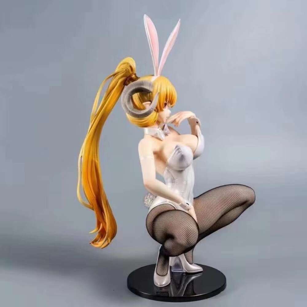 Finger Toys 32cm Freeing B-style Sin Nanatsu No Taizai Lucifer 1/4 Bunny Ver Pvc Action Figure Toy Adults Collection Hentai Model Doll Gifts