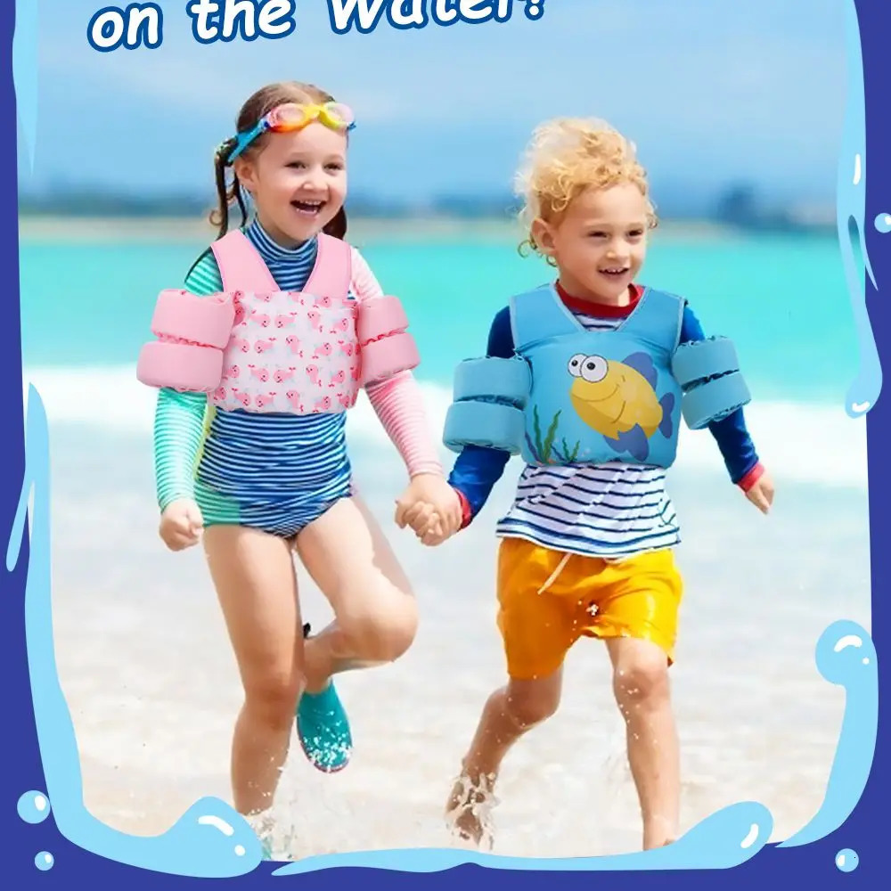 Life Vest Buoy MoKo Puddle Jumper Child Kids Baby Children Girl Bay Swimming Rings Life Vest Life Jacket Swim Pool Accessories 231017