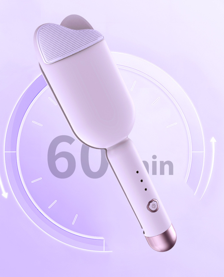 Cat claw French egg roll Curling iron large egg roll artifact water ripple 36mm sheep roll splint Tik Tok with easy curly hair and straight hair dual 