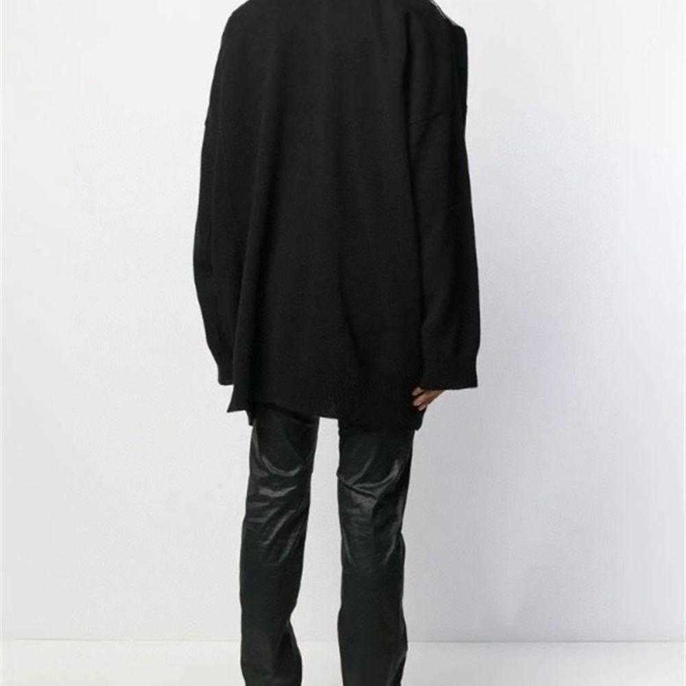 Men's Sweaters Raf Movie Portrait Photo Sticker Sweater Os Long High Street Crew Neck Loose Men