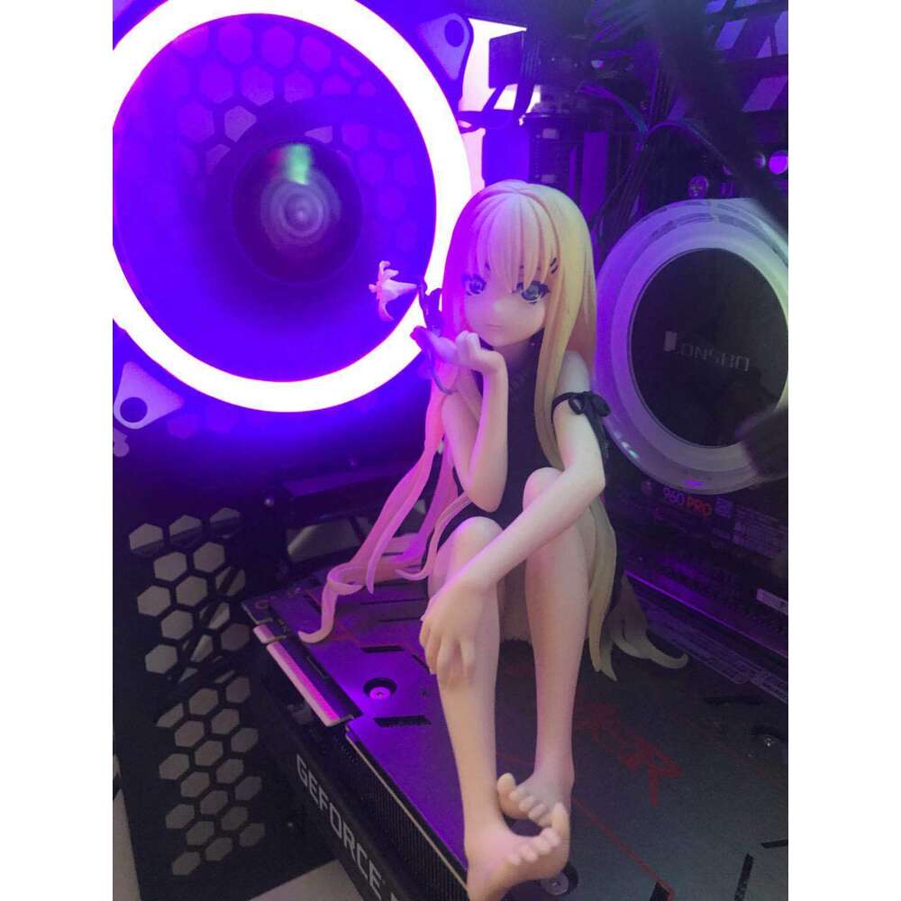 Finger Toys 135mm Skytube Bishoujo Mangekyou Kannagi Yuuri 1/6 Noodle Stopper Figure Pvc Action Figures Car Office Decoration Figurine