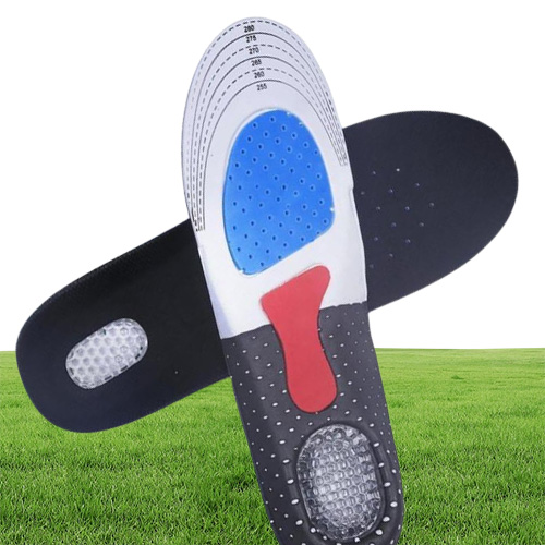 Silicone Shoe Insoles Size Men Women Ortic Arch Support Sport Shoe Pad Soft Running Insert Cushion Semelle Orthopedic1