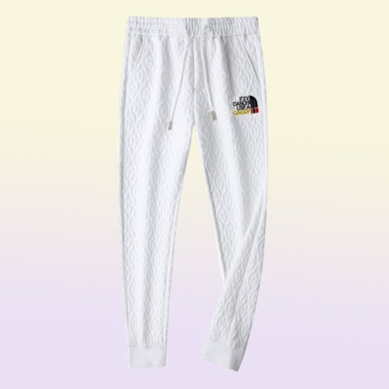 Men039s Tracksuits Casual Suit Spring And Autumn Light Luxury Coat Fashion Embroidered Jacket Trousers Two Piece