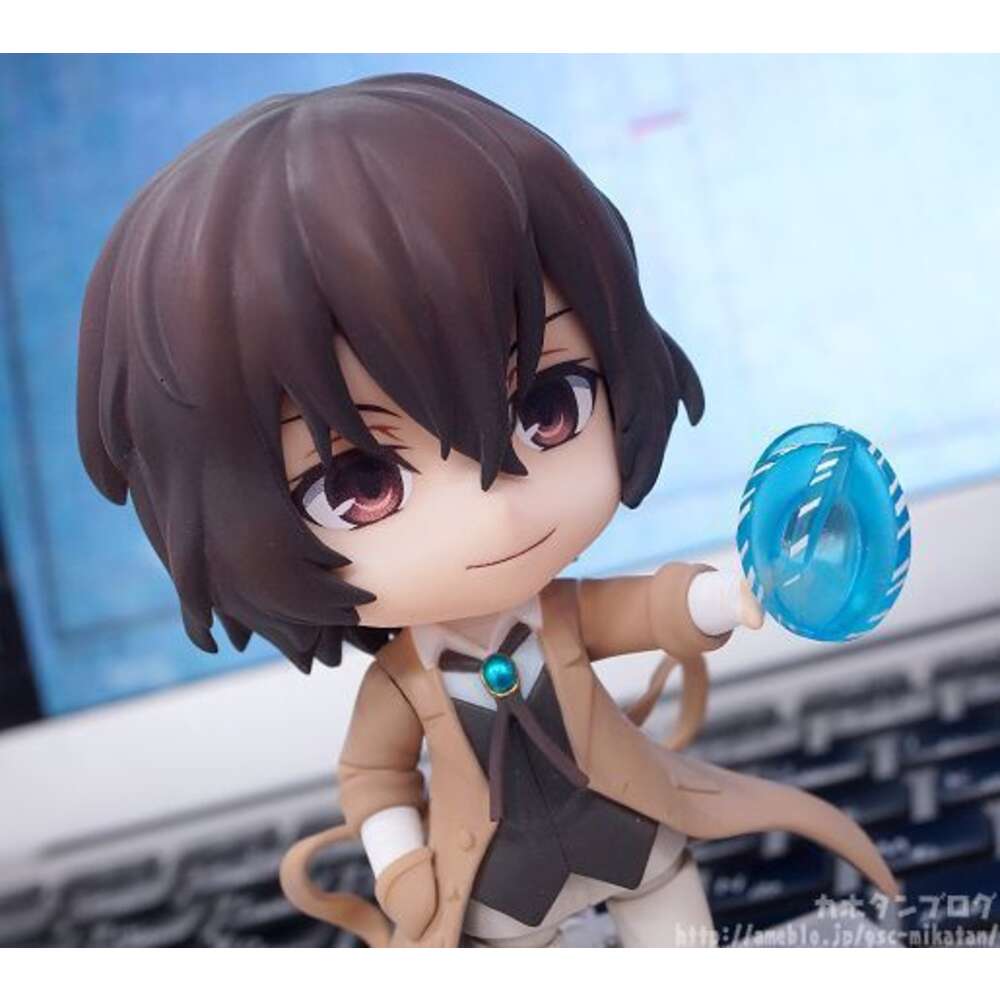 Finger Toys Bungo Stray Dogs Dazai Osamu Anime Figure Nakahara Chuya Nakima Atsushi Q Version 676 657 Pvc Action Figures Collectible Model