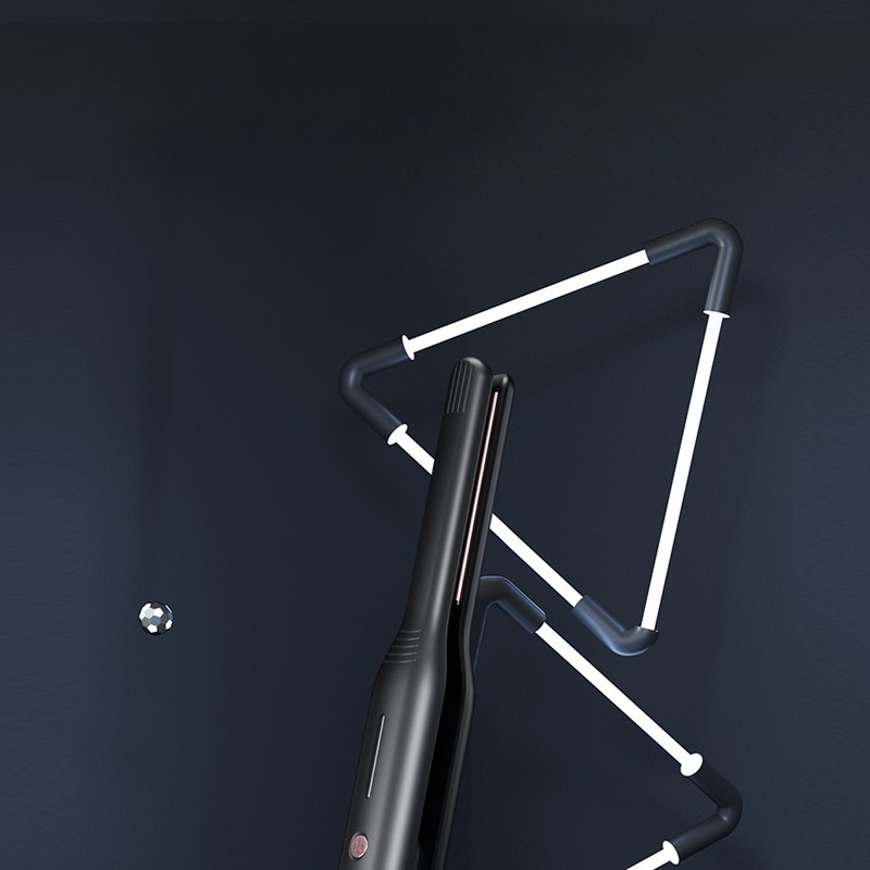 Curling stick men's special splint short hair perm clip dual-purpose hair fluffy automatic negative ion straight clip slender design to master.