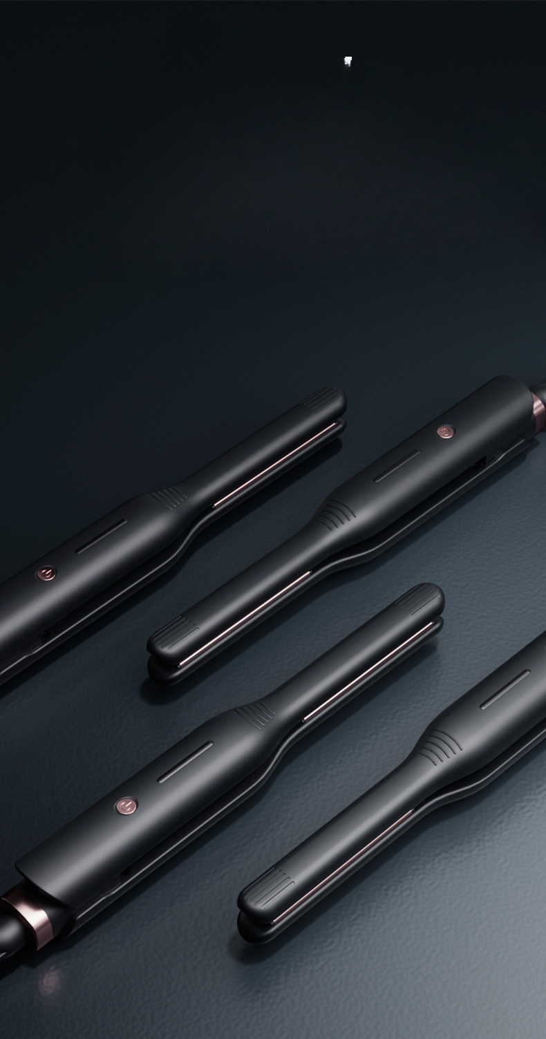 Curling stick men's special splint short hair perm clip dual-purpose hair fluffy automatic negative ion straight clip slender design to master.