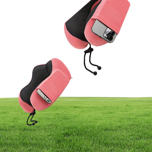 Ushaped memory neck pillow soft travel pillow massage sleep cervical spine health care bedding