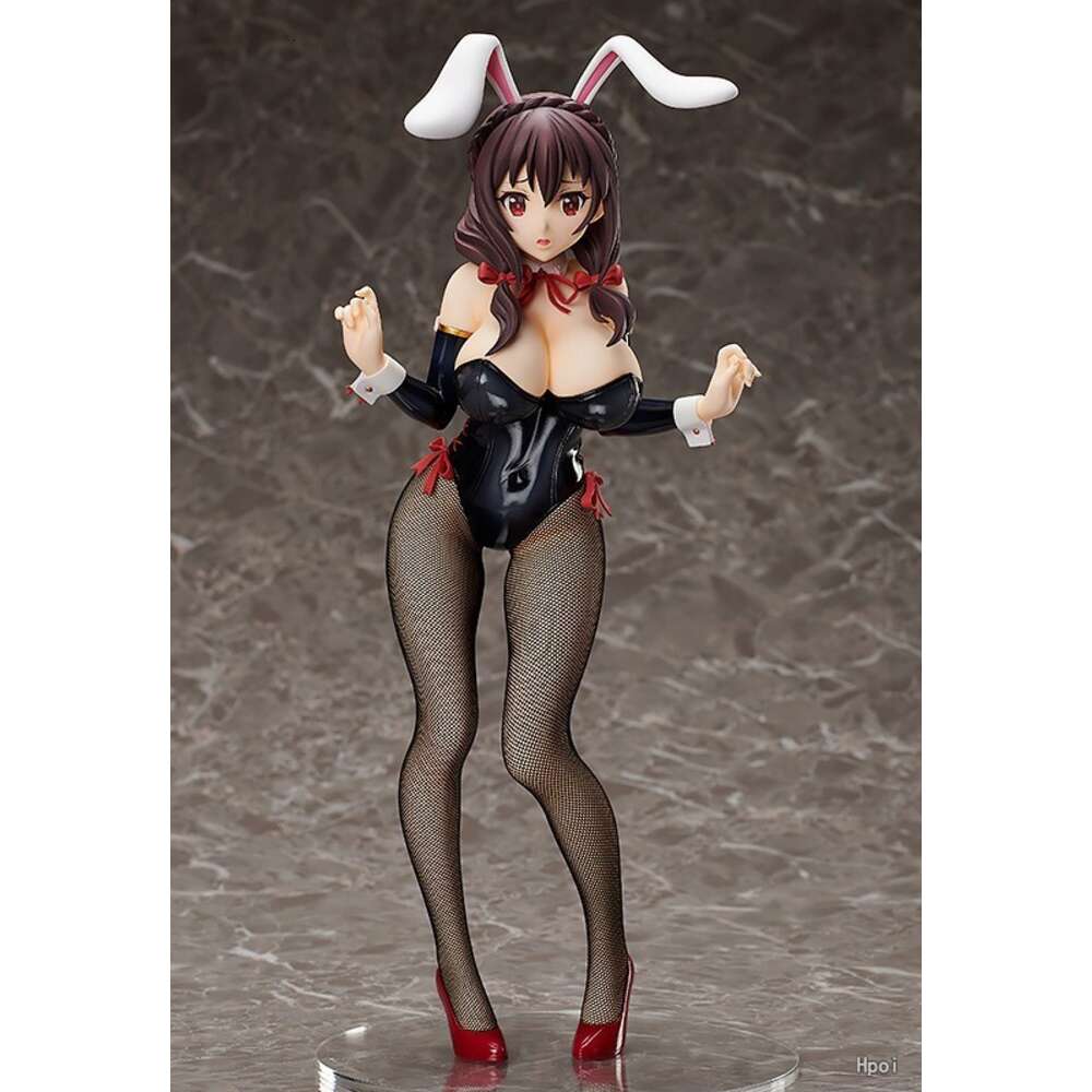 Finger Toys 37cm Freeing B-style Yunyun Bunny Ver 1/4 Scale Bunny Girl Adult Girl Figure Toys Pvc Collection Anime Model Toys Doll Gifts