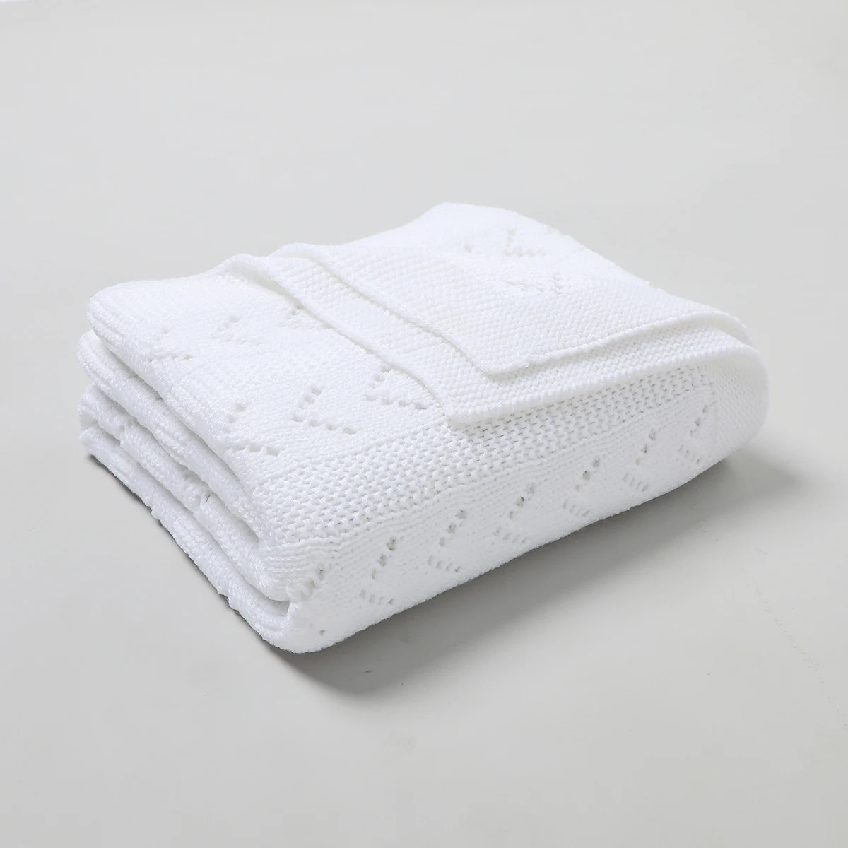 Quilts Baby Blankets Knitted born Infant Netural Soft Cozy Sleeping Mats for Toddler Boy Girl Throwing Quilts Children Mats 100*80cm 231017