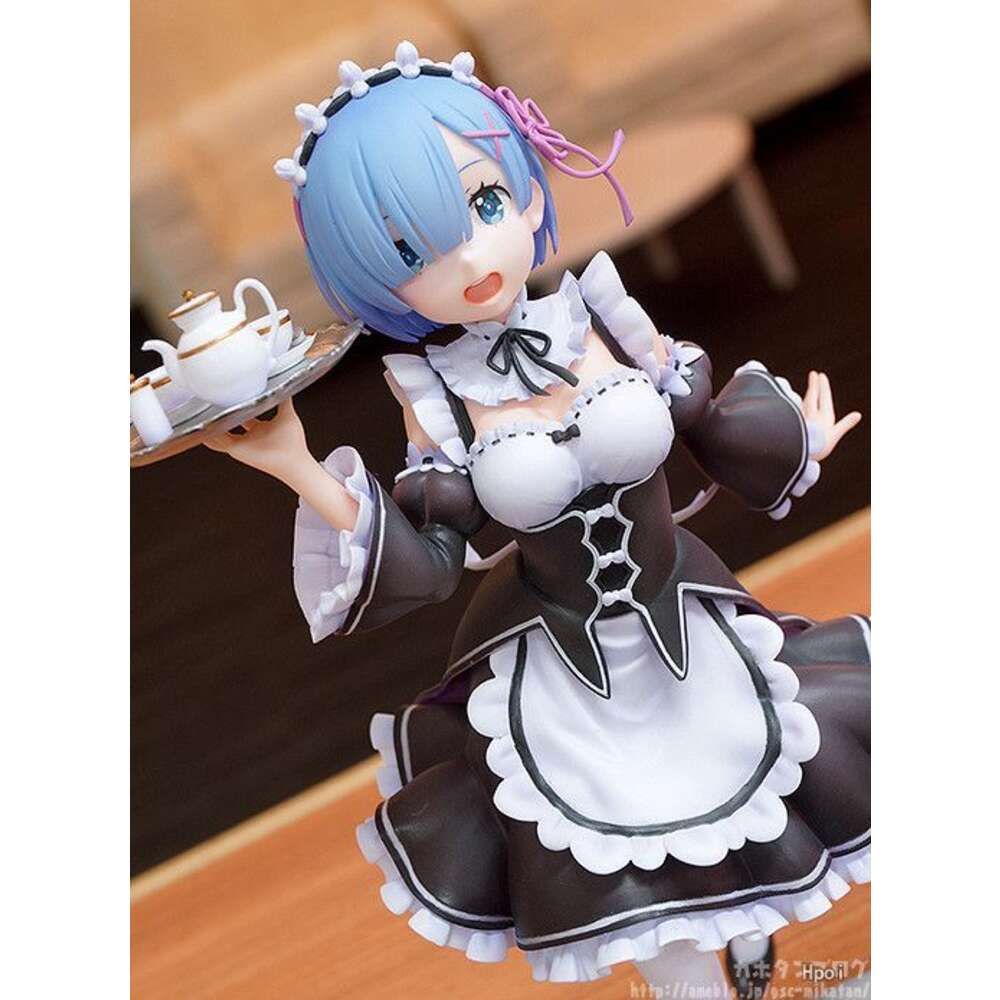 Finger Toys 225mm Anime Figure Re:zero -starting Life in Another World Rem 1/7 Statue Pvc Action Figures Collection Model Toys Doll Gifts