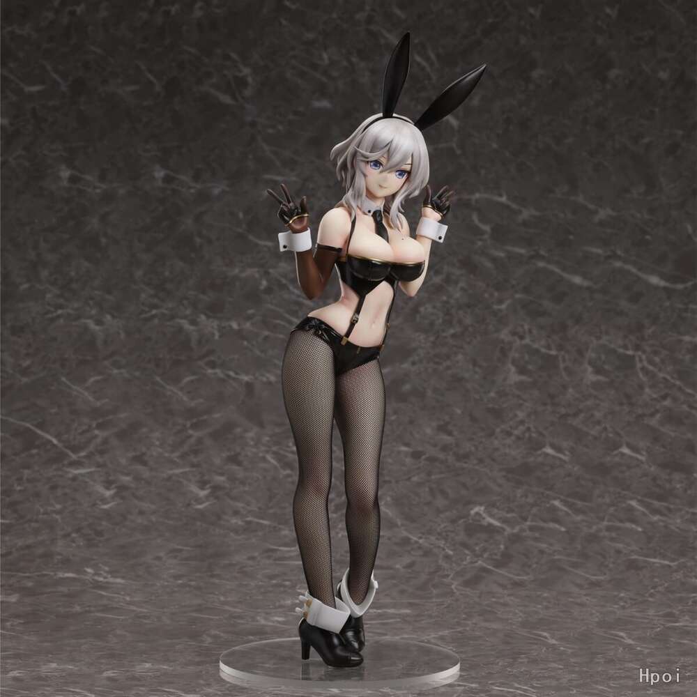 Finger Toys 46cm Freeing B-style Azur Lane Washington North Carolina Bunny Ver 1/4 Pvc Action Figure Toy Adults Collection Model Doll Gifts
