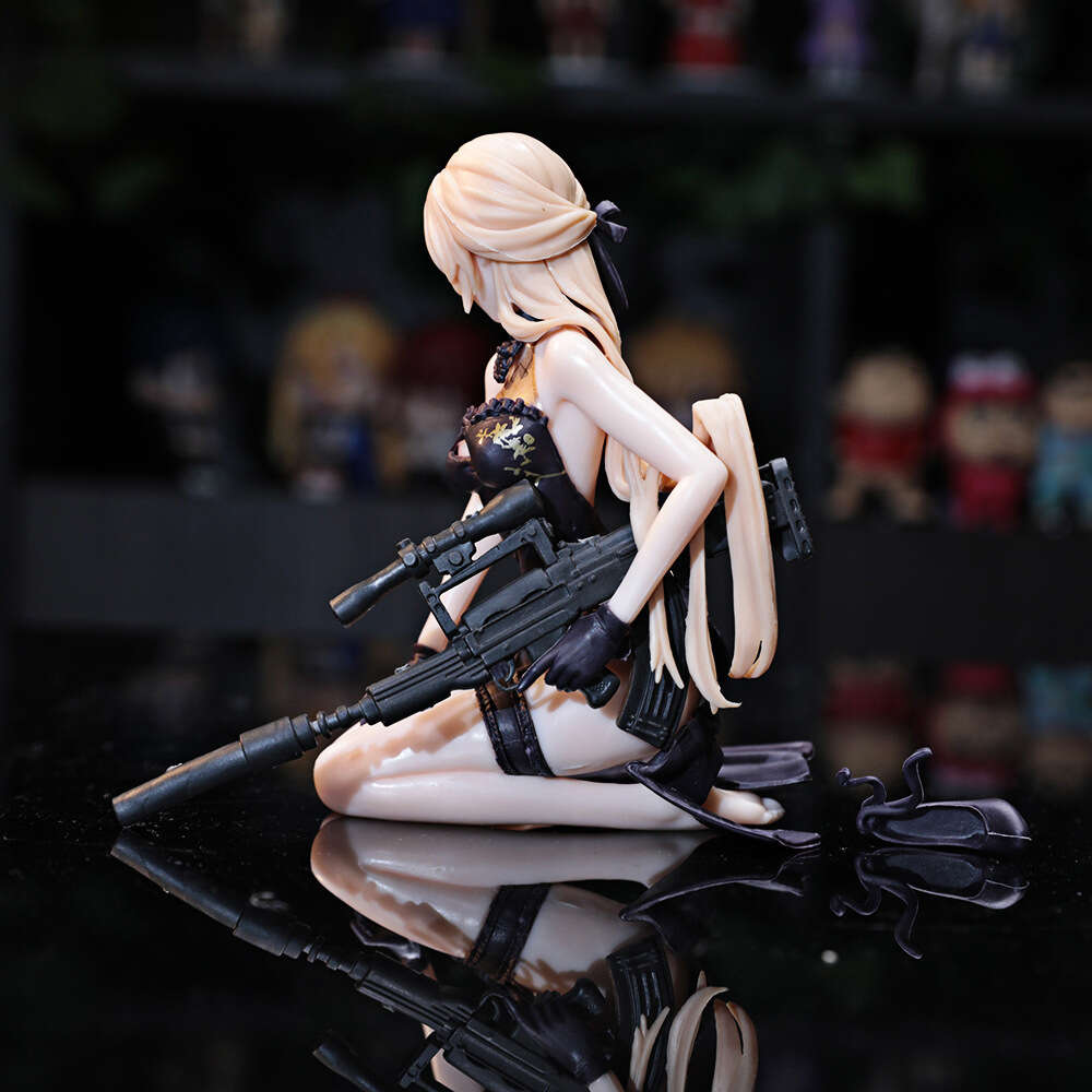 Finger Toys Girls Frontline Japanese Anime Figure Ots-14 Game Statue Pvc Action Figure Collection Model Adult Toys Doll Friend Gifts
