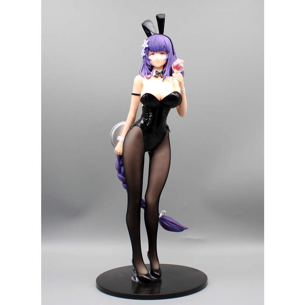 Finger Toys 43cm Nsfw Genshin Impact Anime Figure Raiden Shogun 1/4 Bunny Ver Pvc Action Figure Adult Collectible Model Toys Doll Gifts