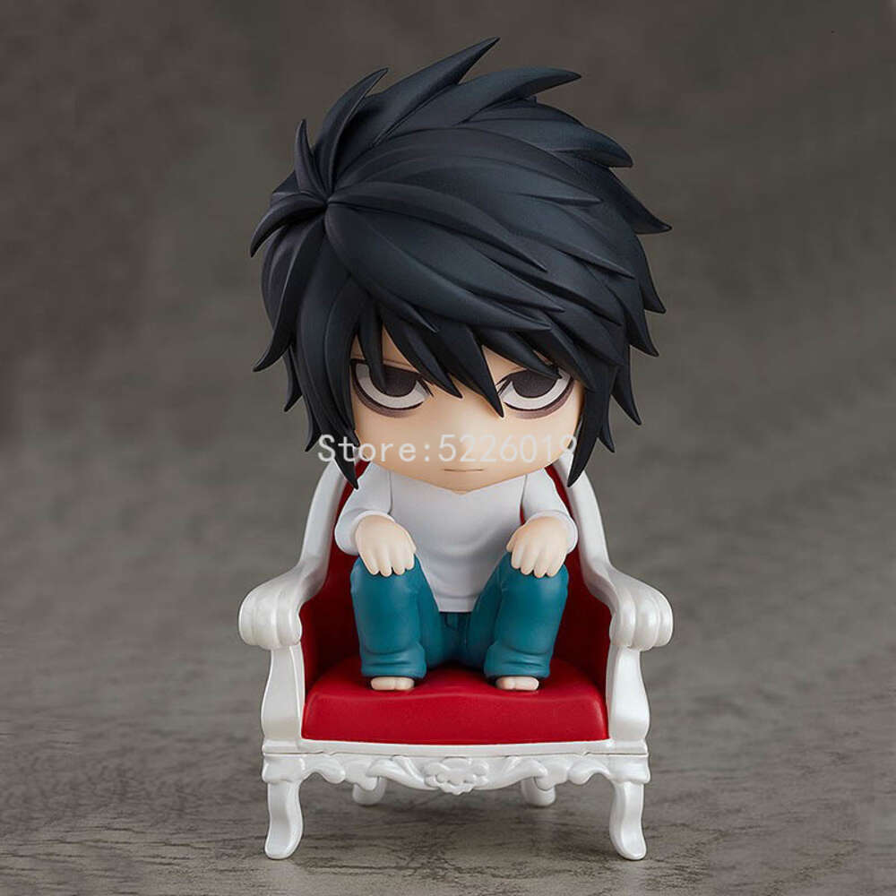 Finger Toys 10cm Death Note Anime Figure 1160# Yagami Light Action Figure Death Note Yagami Light 1200# L Lawliet Figurine Model Doll Gift