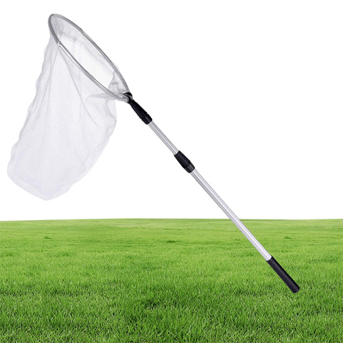 Bug Net Butterfly Catching Net Fish Nylon with Handle for Adults KidsExtendible From 37 Inch To 68 Inch