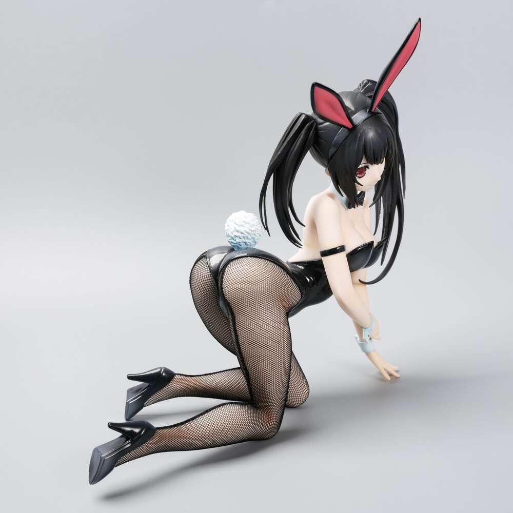 Finger Toys Freeing B-style Date A Live Iii Tokisaki Kurumi 1/4 Bunny Ver Pvc Action Figure Toy Adults Collection Hentai Model Doll Gifts