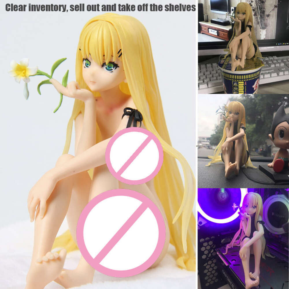 Finger Toys 135mm Skytube Bishoujo Mangekyou Kannagi Yuuri 1/6 Noodle Stopper Figure Pvc Action Figures Car Office Decoration Figurine